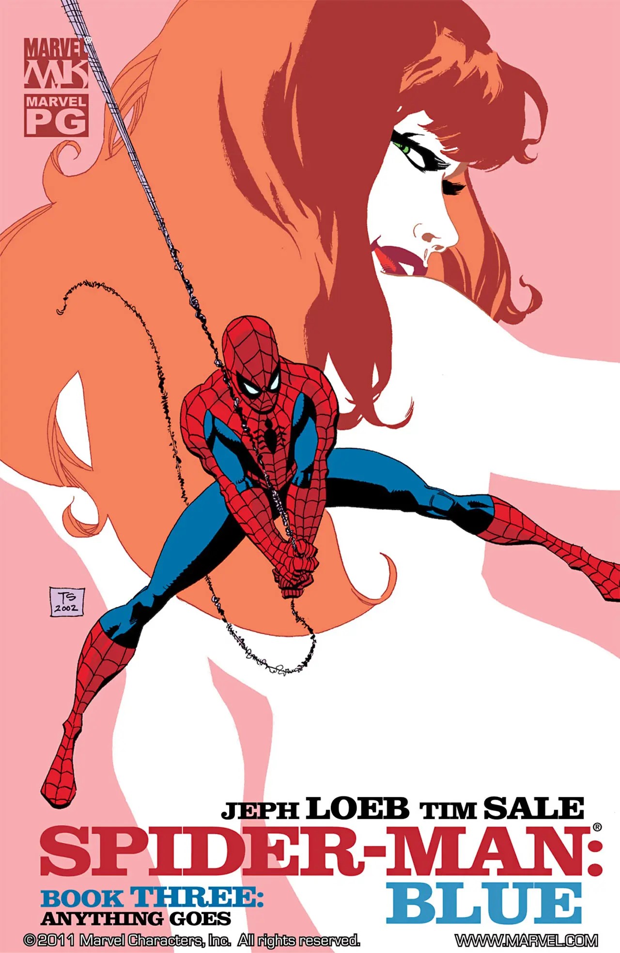 Spider-Man: Blue #3 cover