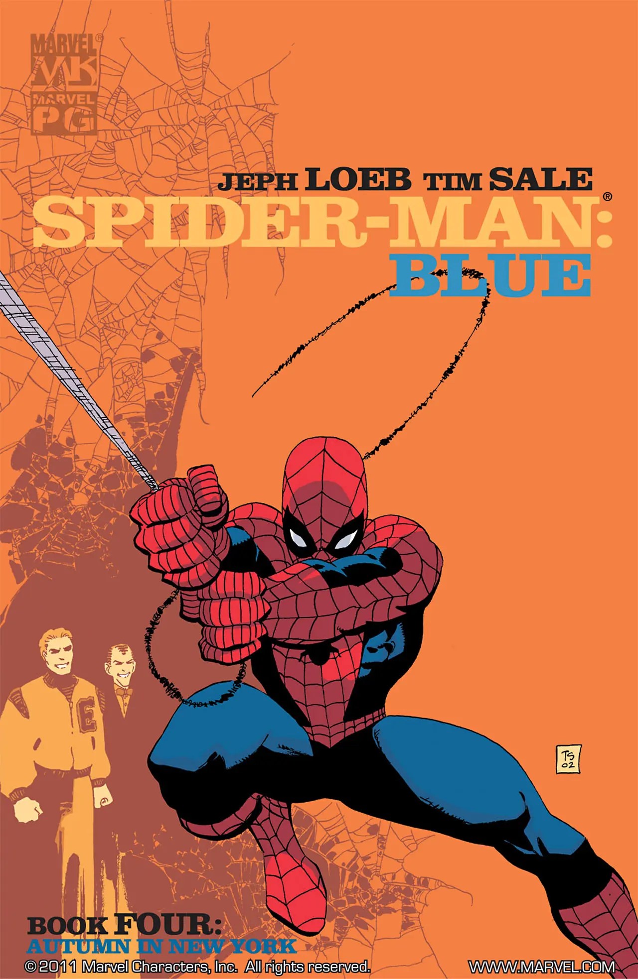 Spider-Man: Blue #4 cover