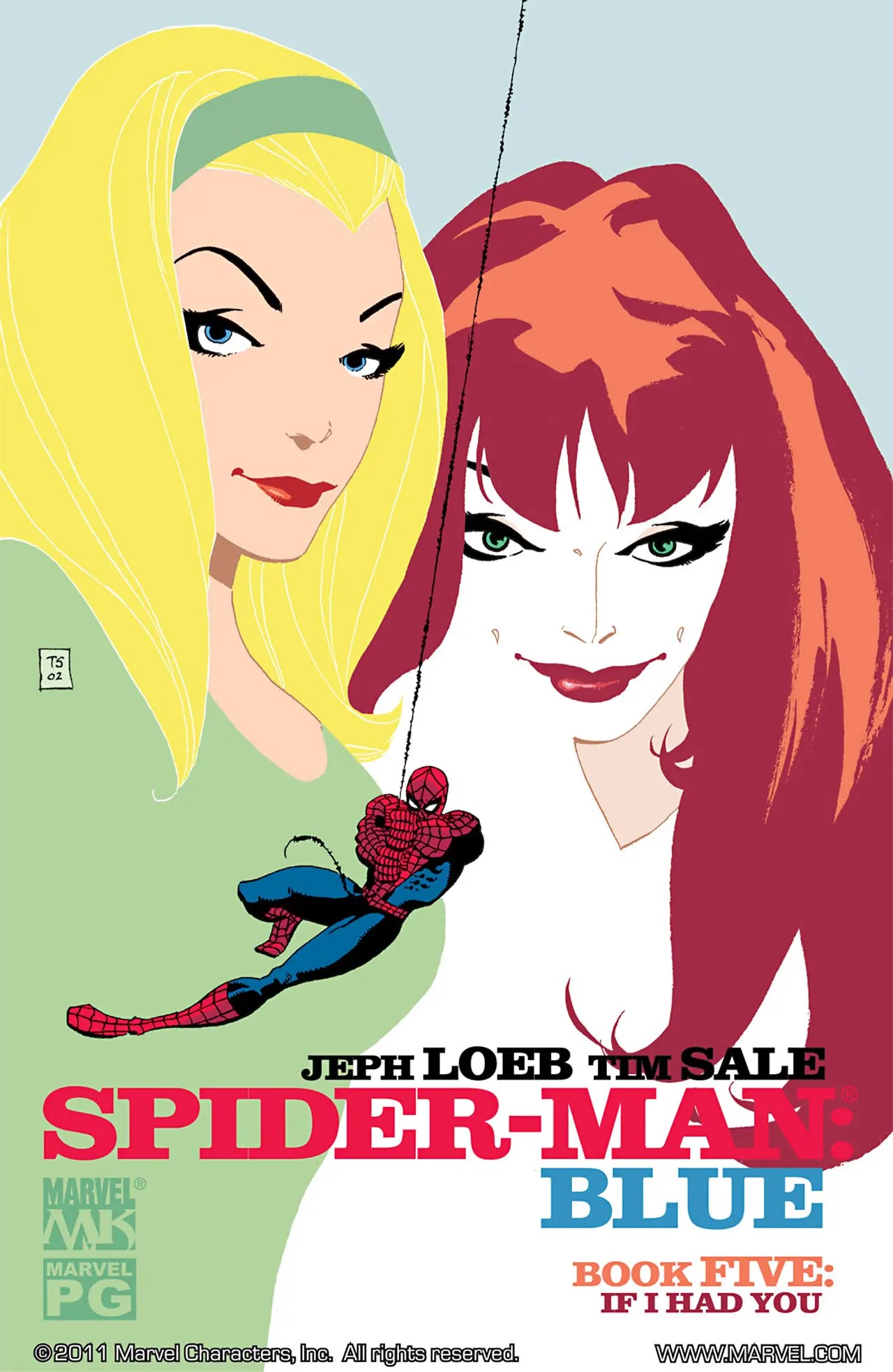 Spider-Man: Blue #5 cover