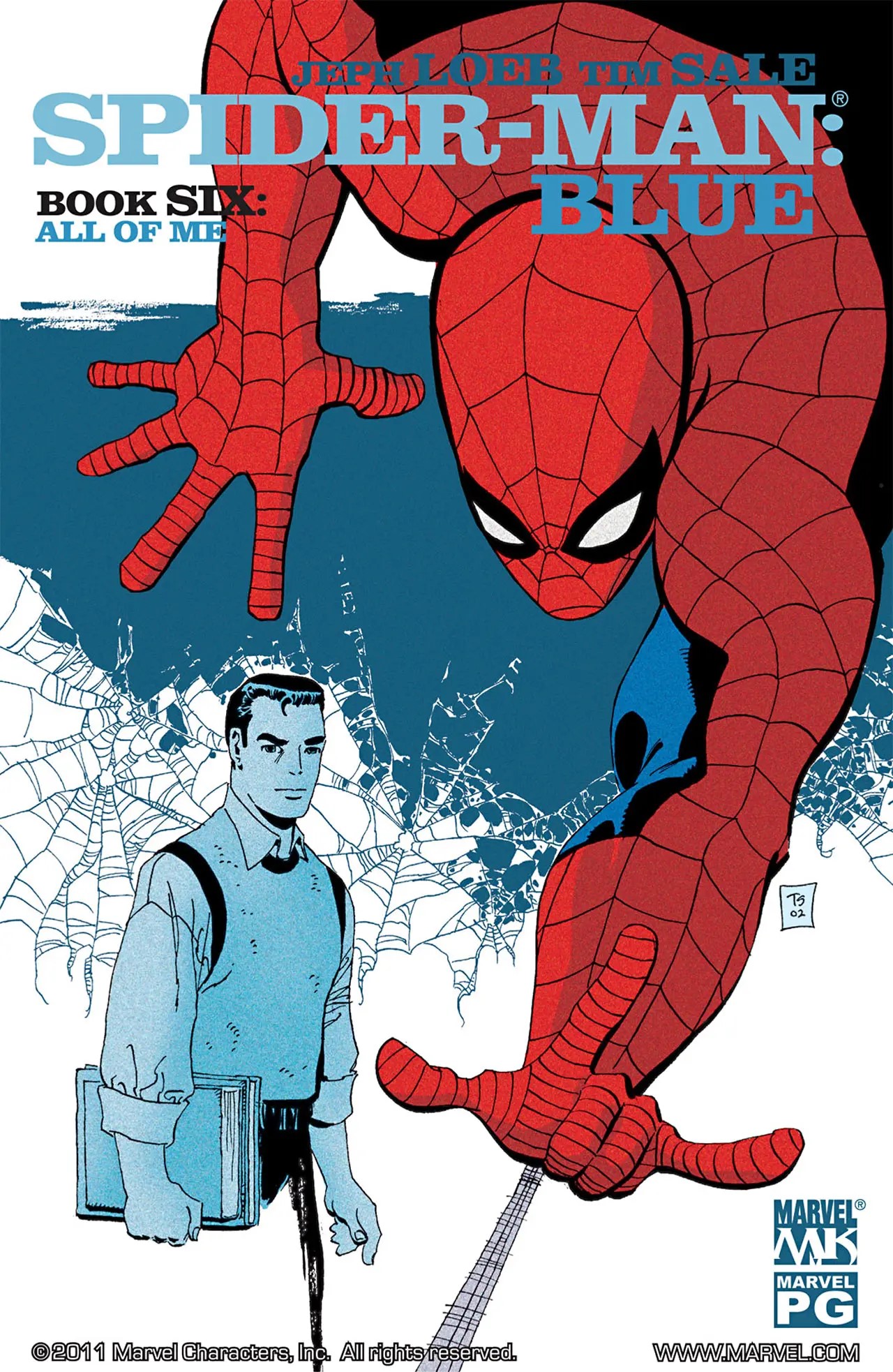 Spider-Man: Blue #6 cover