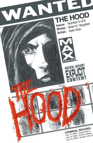 The Hood #5 cover