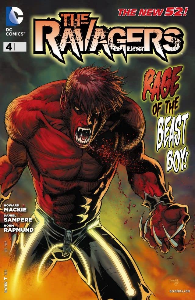 The Ravagers #4 cover