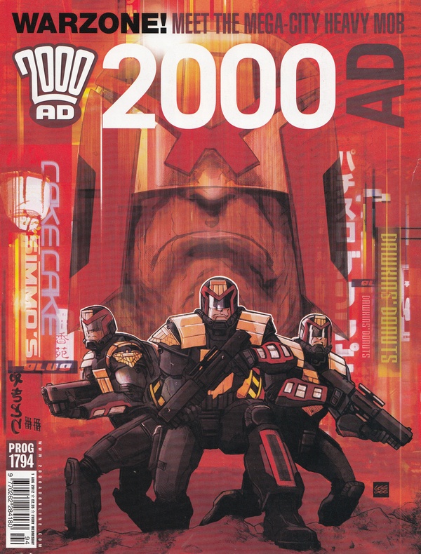 2000 AD #1794 cover