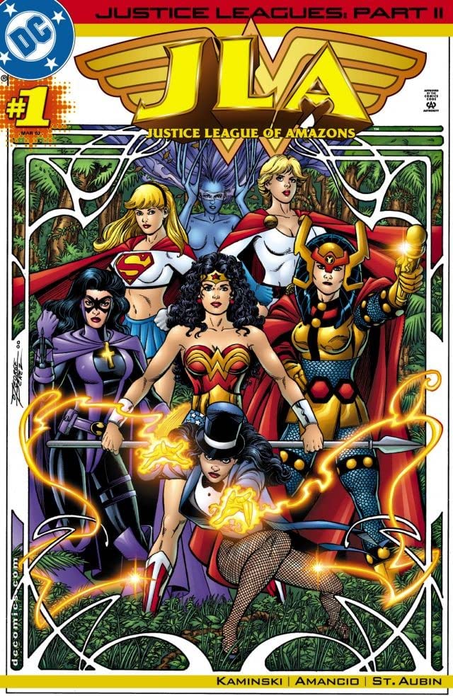 Justice Leagues: Justice League of Amazons #1 cover
