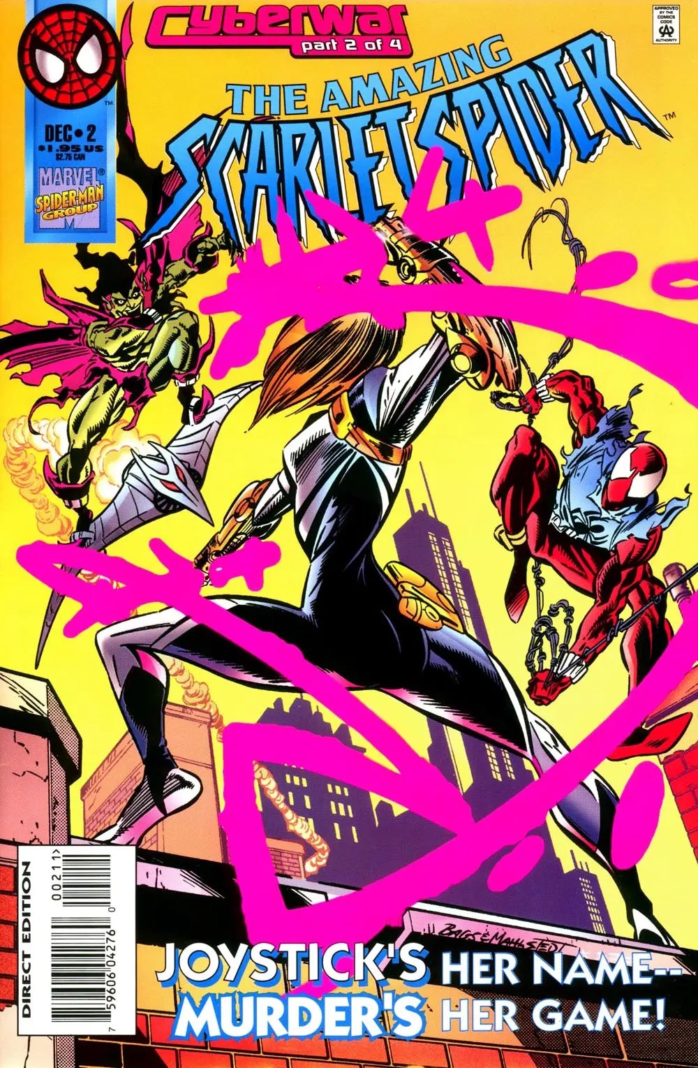 The Amazing Scarlet Spider #2 cover