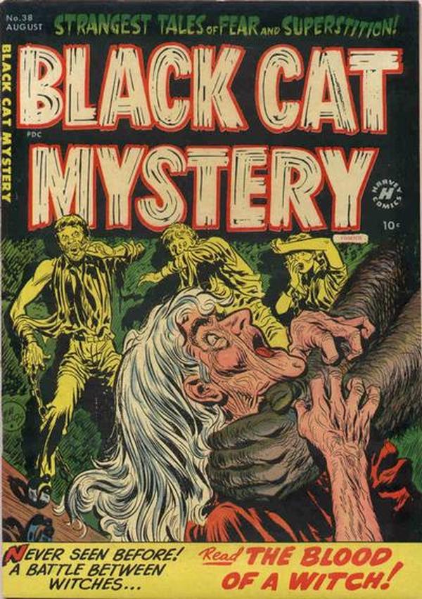 Black Cat Comics #38 cover