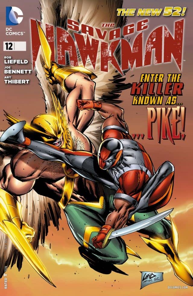 The Savage Hawkman #12 cover