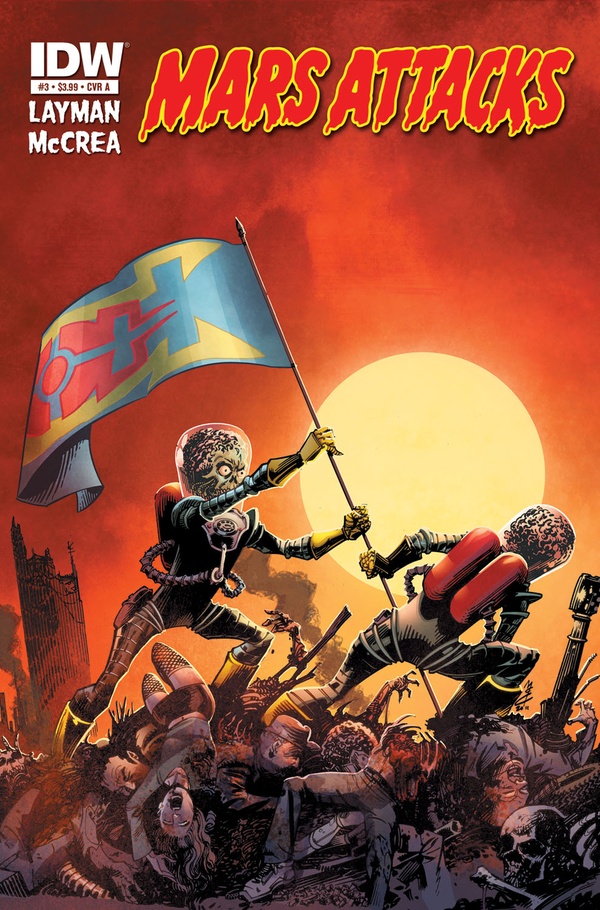 Mars Attacks #3 cover