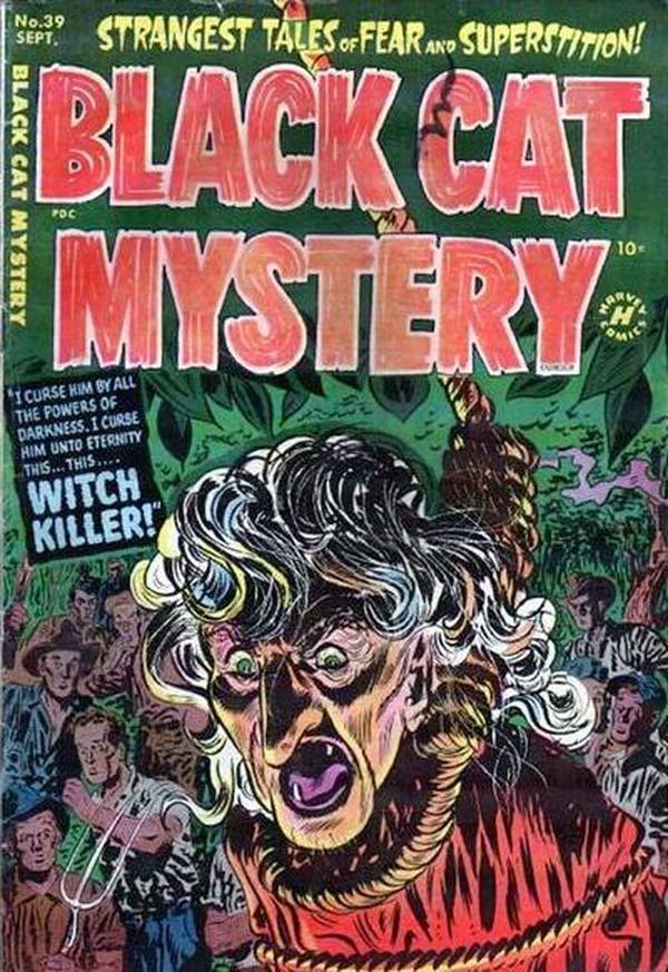 Black Cat Comics #39 cover