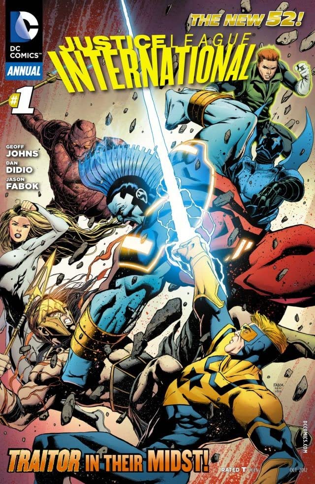 Justice League International Annual #1 cover