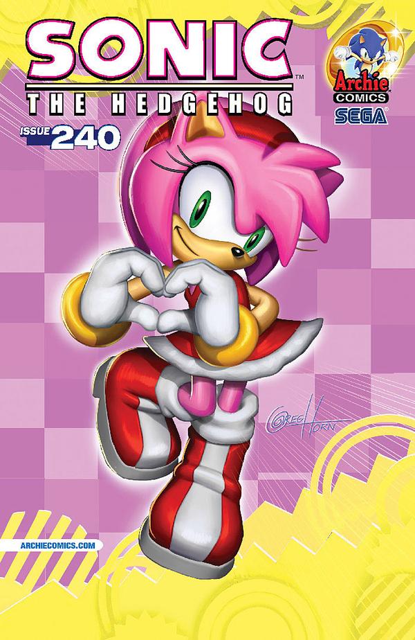 Sonic the Hedgehog #240 cover