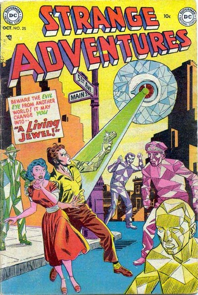 Strange Adventures #25 cover