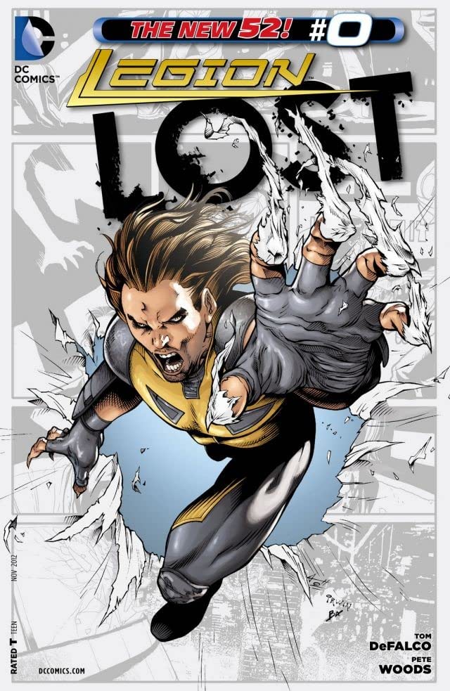 Legion Lost #0 cover