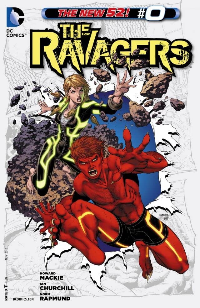 The Ravagers #0 cover
