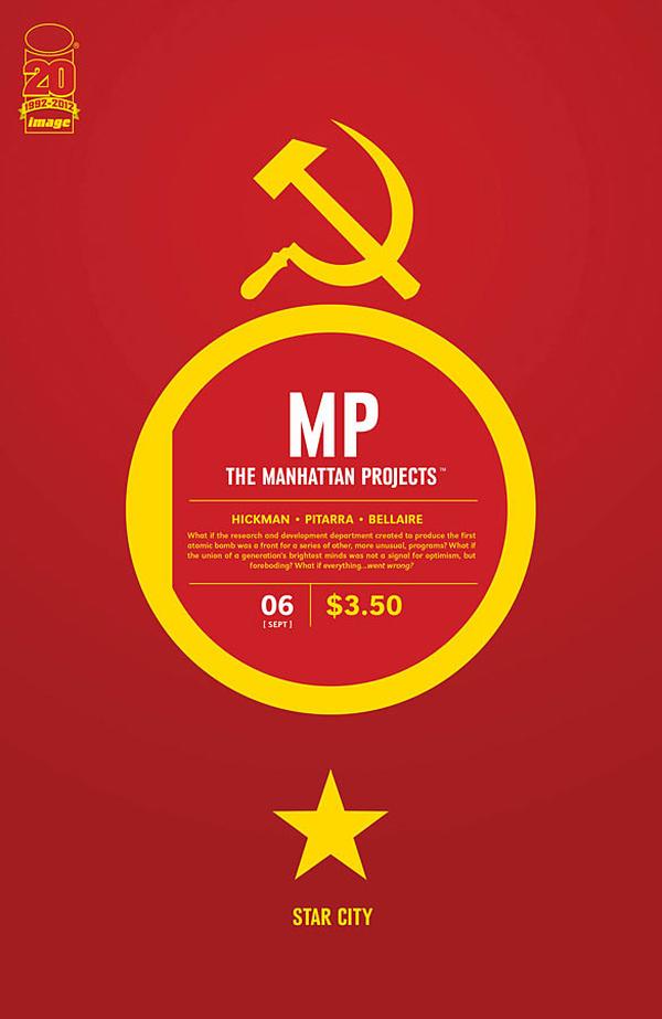 The Manhattan Projects #6 cover