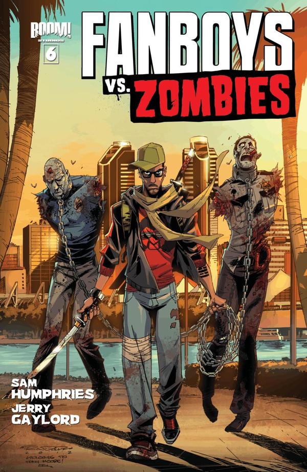 Fanboys vs. Zombies #6 cover