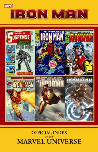 Iron Man: Official Index to the Marvel Universe #[nn] cover