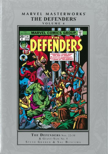 Marvel Masterworks: The Defenders #4 cover