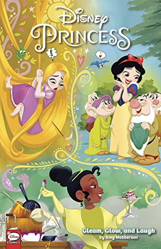 Disney Princess: Gleam, Glow, and Laugh #[nn] cover