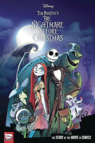 Disney Tim Burton's the Nightmare Before Christmas: The Story of the Movie in Comics #[nn] cover