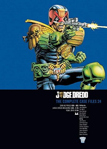 Judge Dredd: The Complete Case Files #24 cover