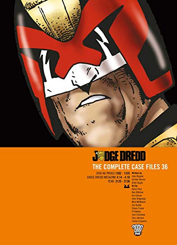 Judge Dredd: The Complete Case Files #36 cover