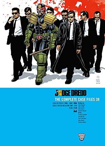 Judge Dredd: The Complete Case Files #38 cover