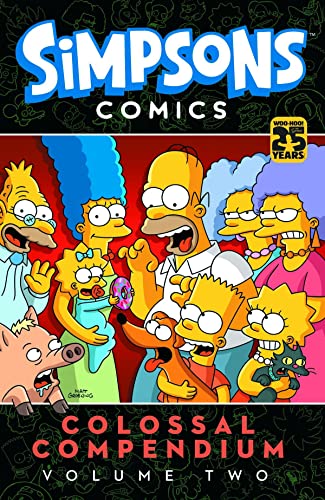 Simpsons Comics Colossal Compendium #2 cover