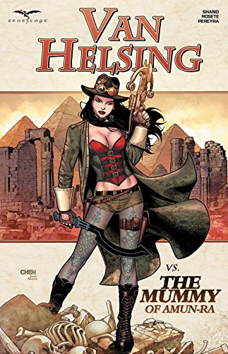 Van Helsing vs The Mummy of Amun-Ra #[nn] cover