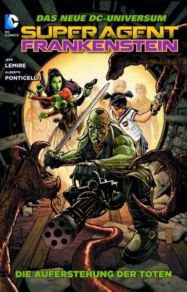 Superagent Frankenstein #1 cover