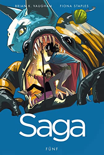 Saga #5 cover