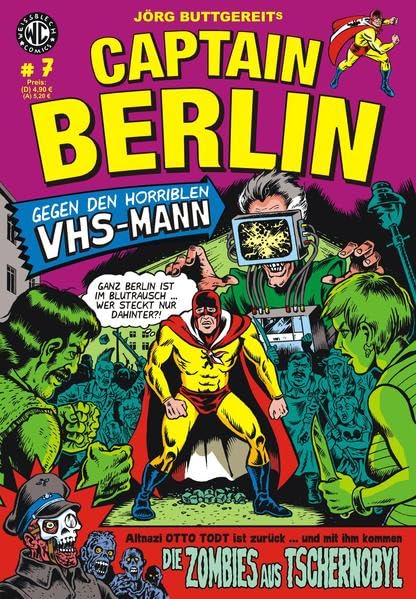 Jörg Buttgereits Captain Berlin #7 cover