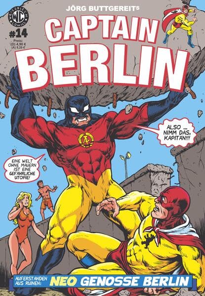 Jörg Buttgereits Captain Berlin #14 cover