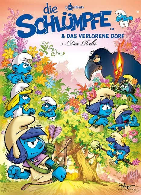 Die Schlümpfe & das verlorene Dorf #3 cover