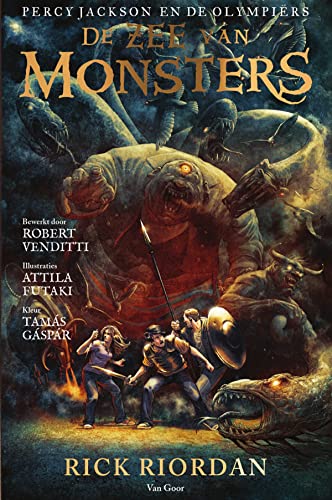 Percy Jackson en de Olympiërs #2 cover