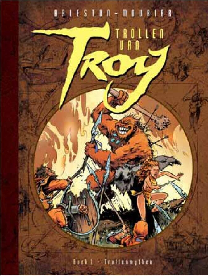 Trollen van Troy #1 cover