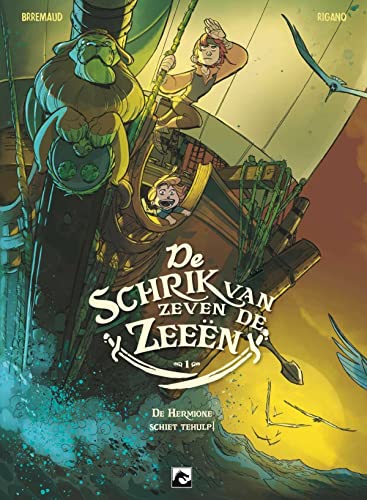 De schrik van de zeven zeeën #1 cover