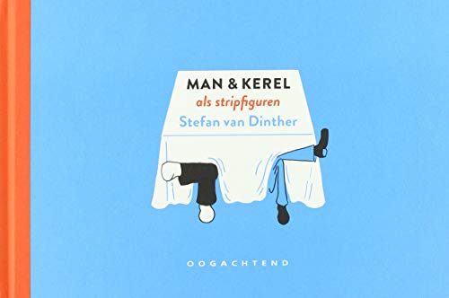 Man & kerel als stripfiguren