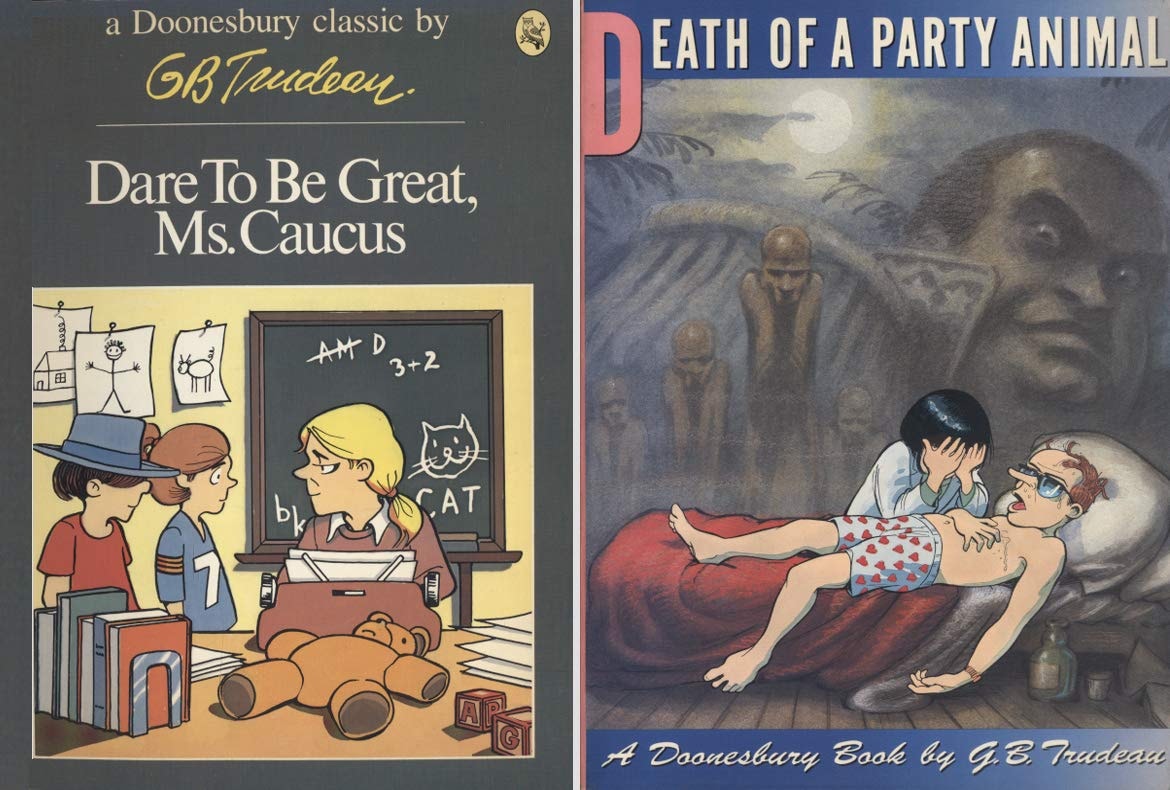 Dare to Be Great, Ms. Caucus (A Doonesbury Book) #[nn]