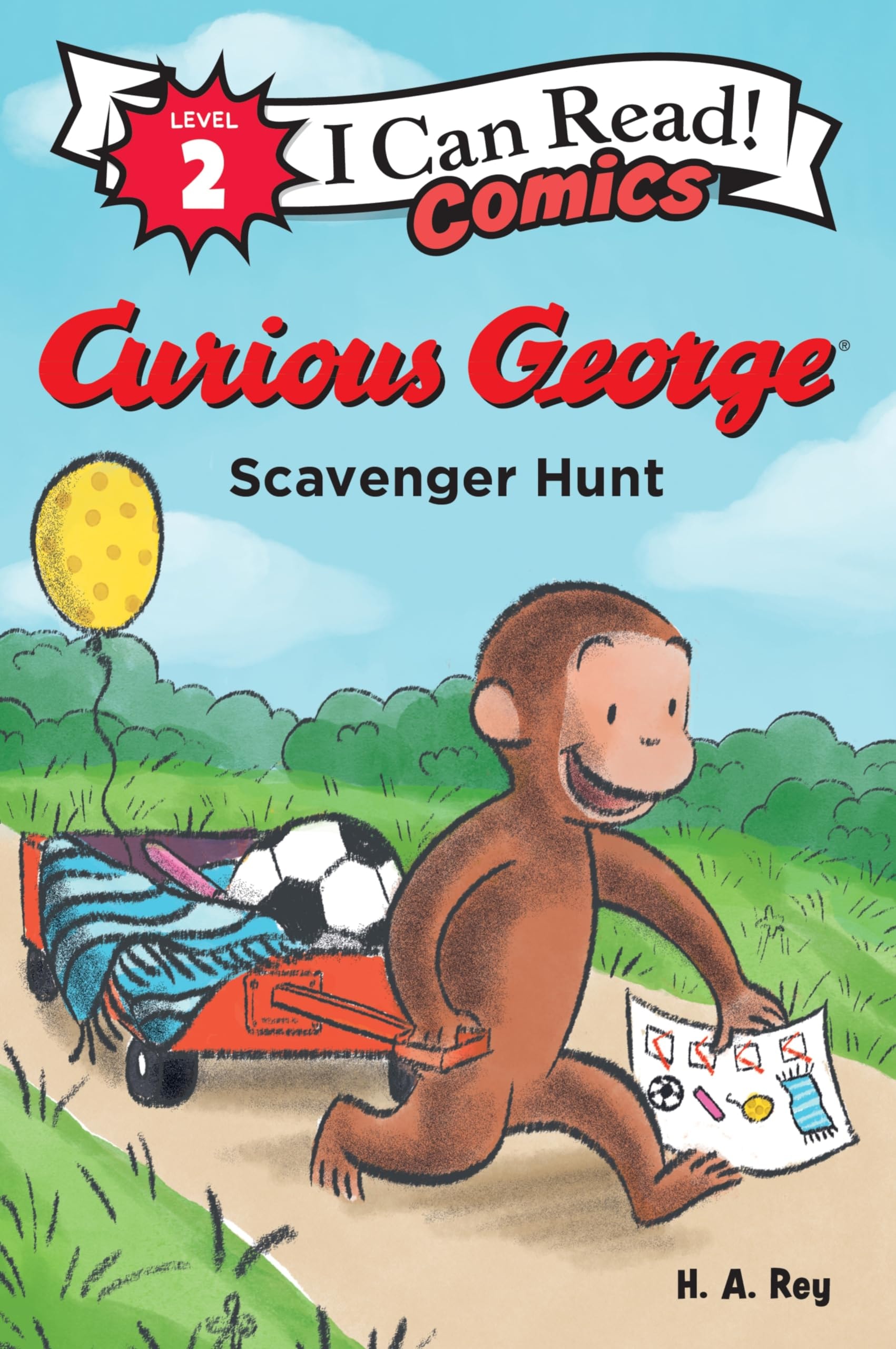 Curious Geroge: Scavenger Hunt (I Can Read Comics Level 2)