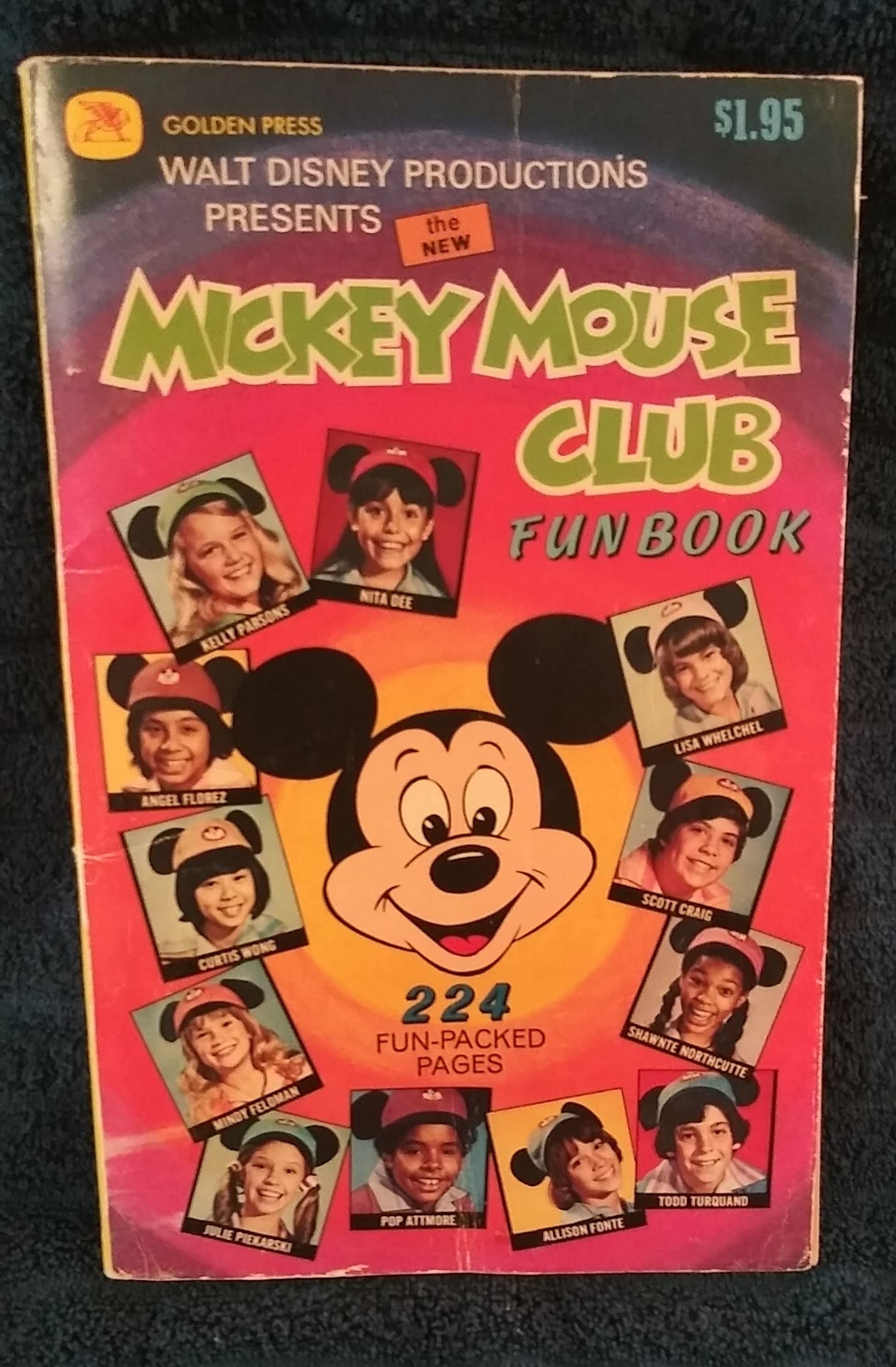 The New Mickey Mouse Club Fun Book #11190 cover