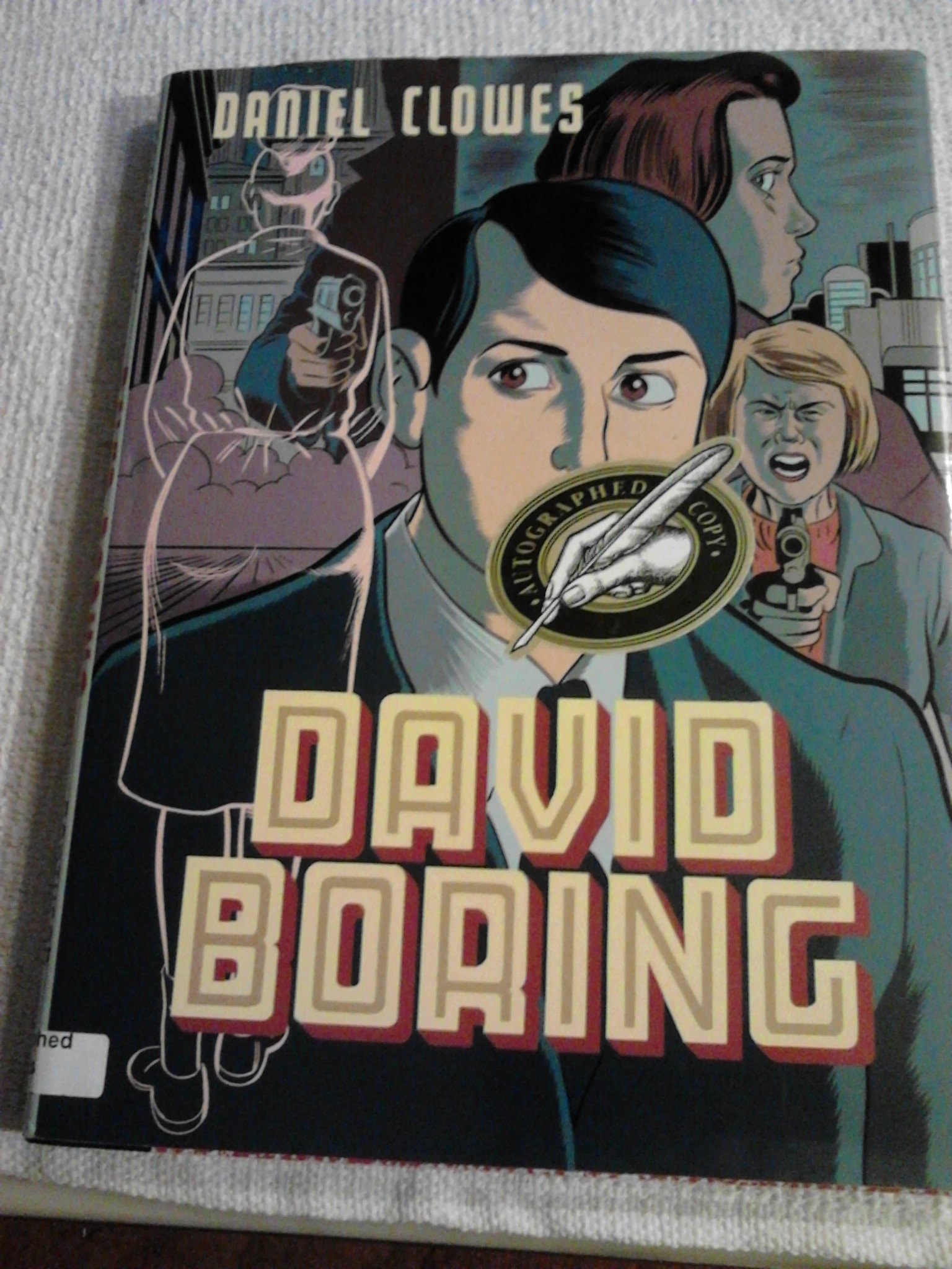 David Boring #[nn] cover
