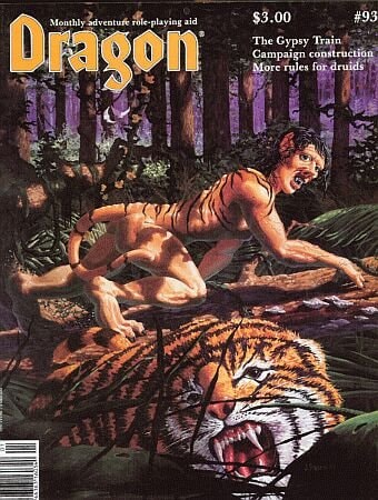 Dragon Magazine #8 / 93 cover