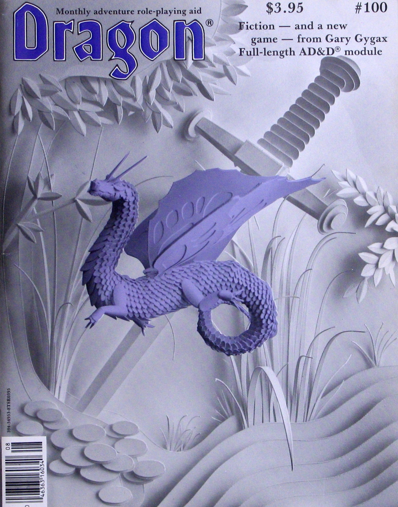 Dragon Magazine #3 / 100 cover