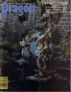 Dragon Magazine #5 / 102 cover