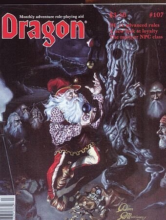 Dragon Magazine #10 / 107 cover