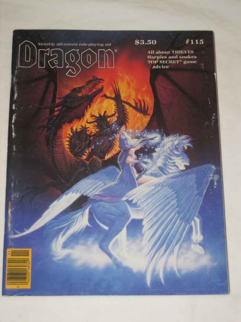 Dragon Magazine #6 / 115 cover