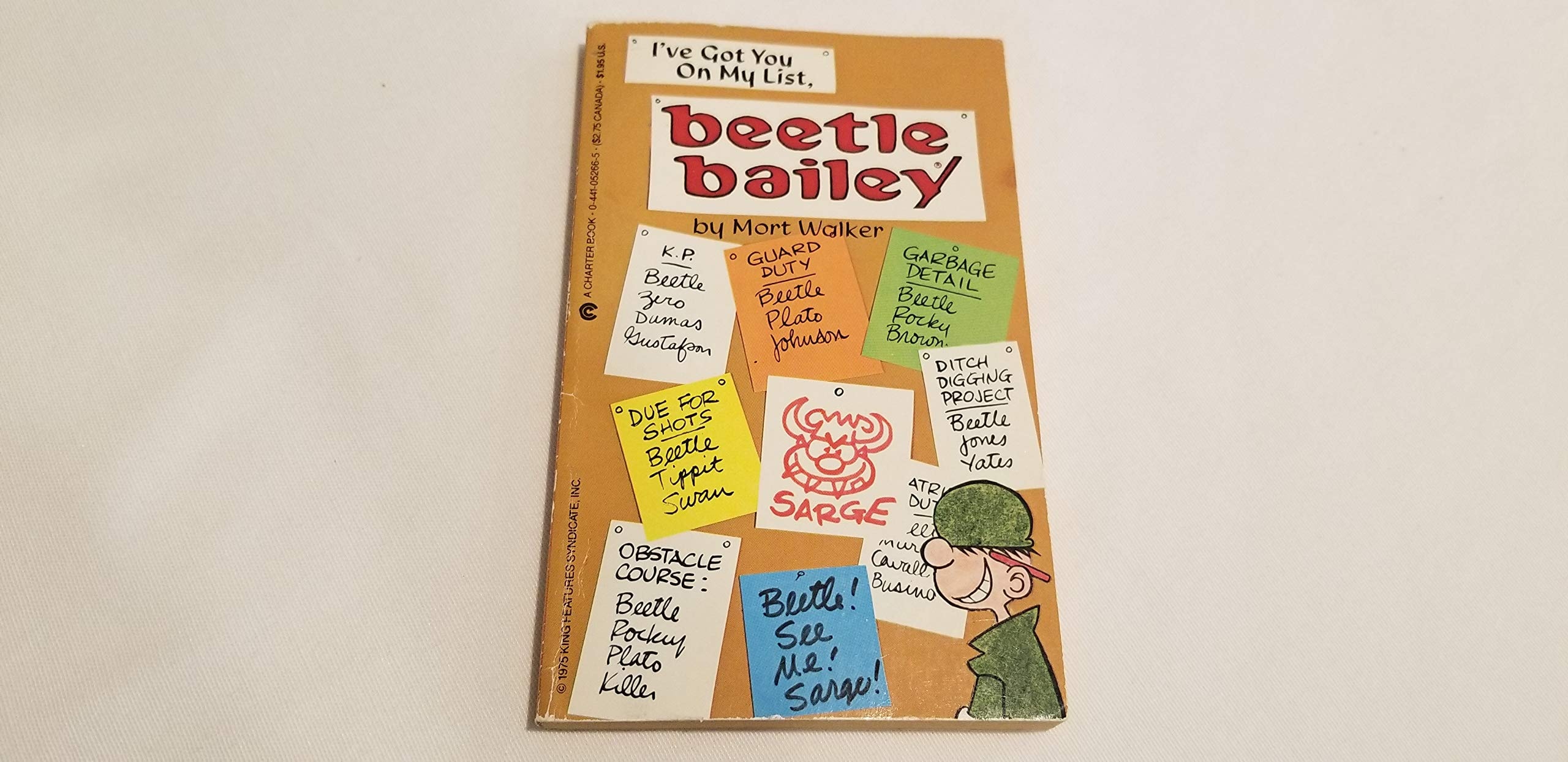 I've Got You on My List, Beetle Bailey