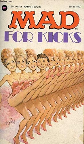 Mad for Kicks #54 cover