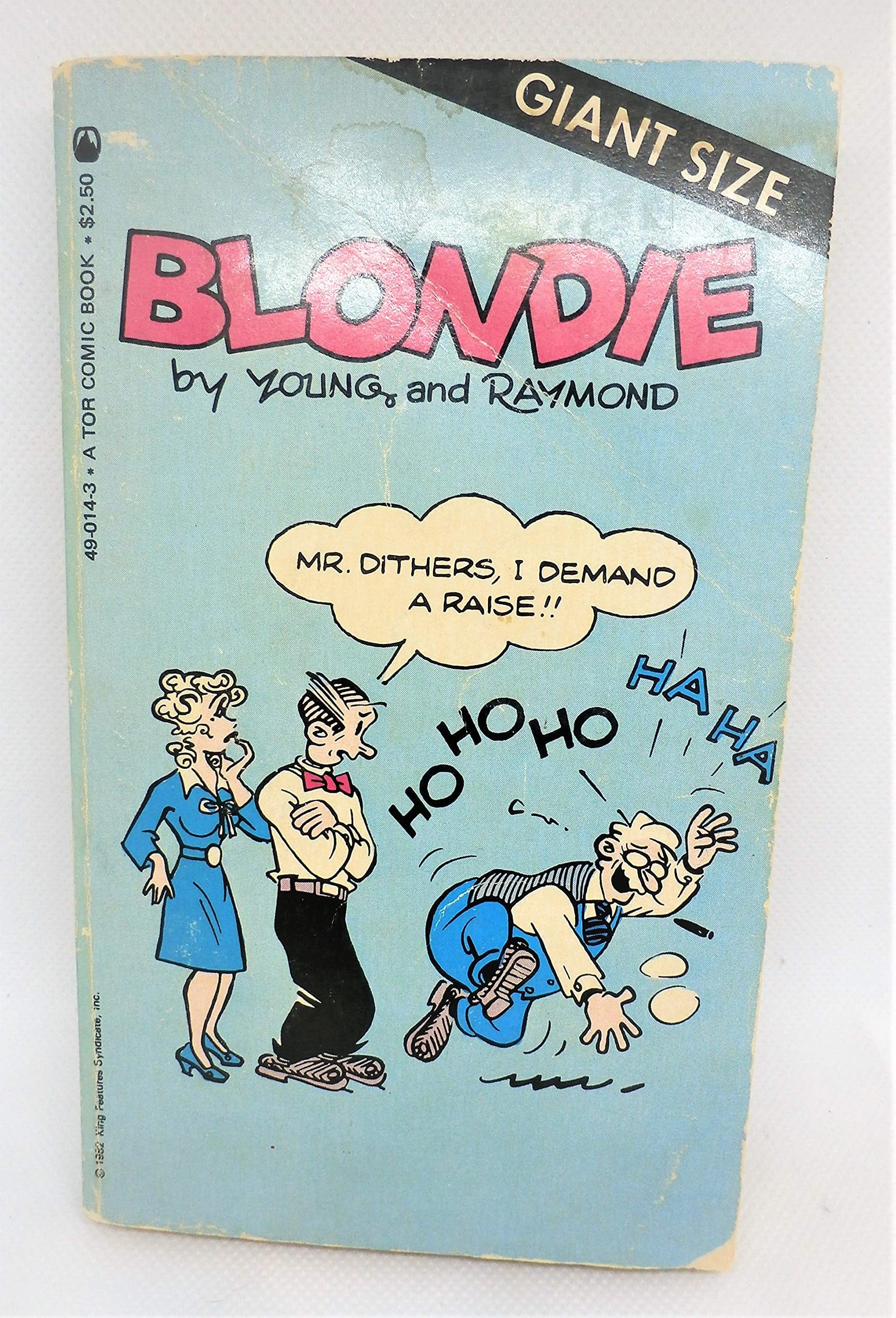 Blondie Mr. Dithers, I Demand a Raise!! / But, Blondie, I'm Taking a Bath!! (Giant Size)